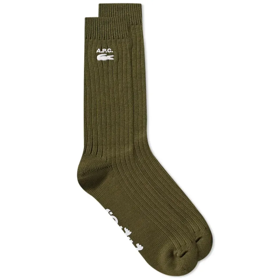 A.P.C. x Lacoste Socks