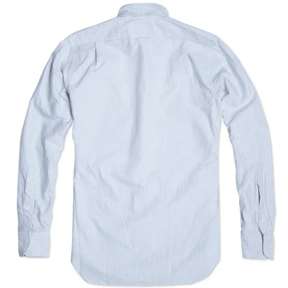 Classic Button Down Stripe Oxford Shirt