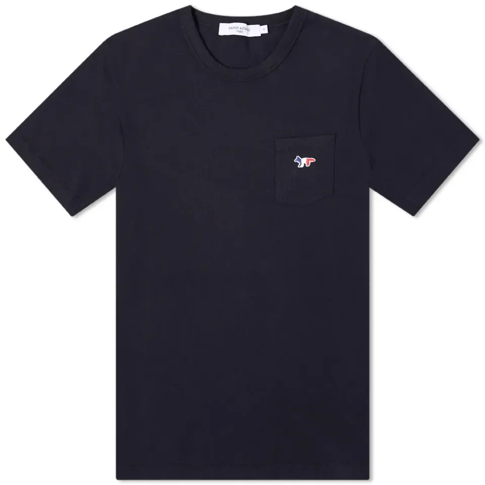 Tricolor Fox Patch T-Shirt