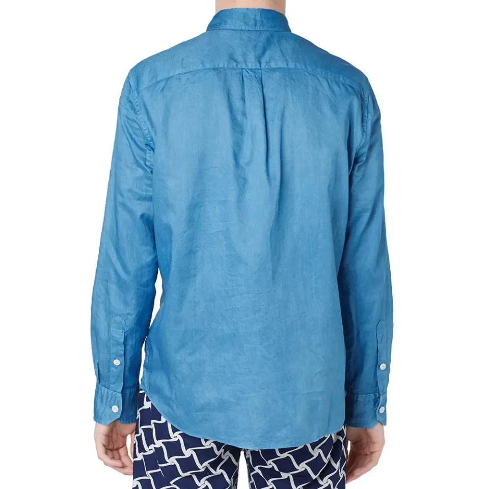 Indigo Dyed Cutover Shirt