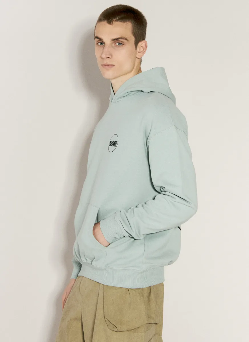 Logo Print Hooded Sweatshirt