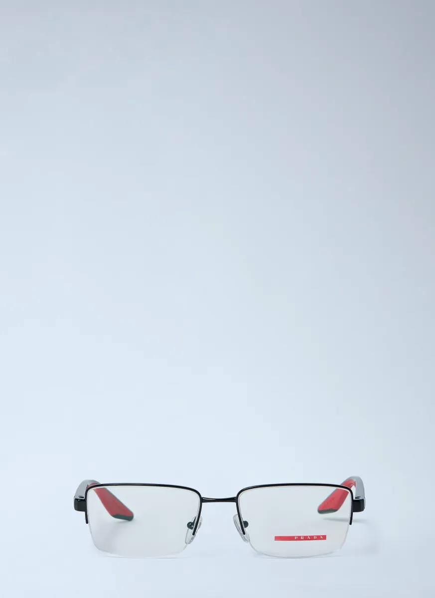 Semi-Rimless Optical Glasses