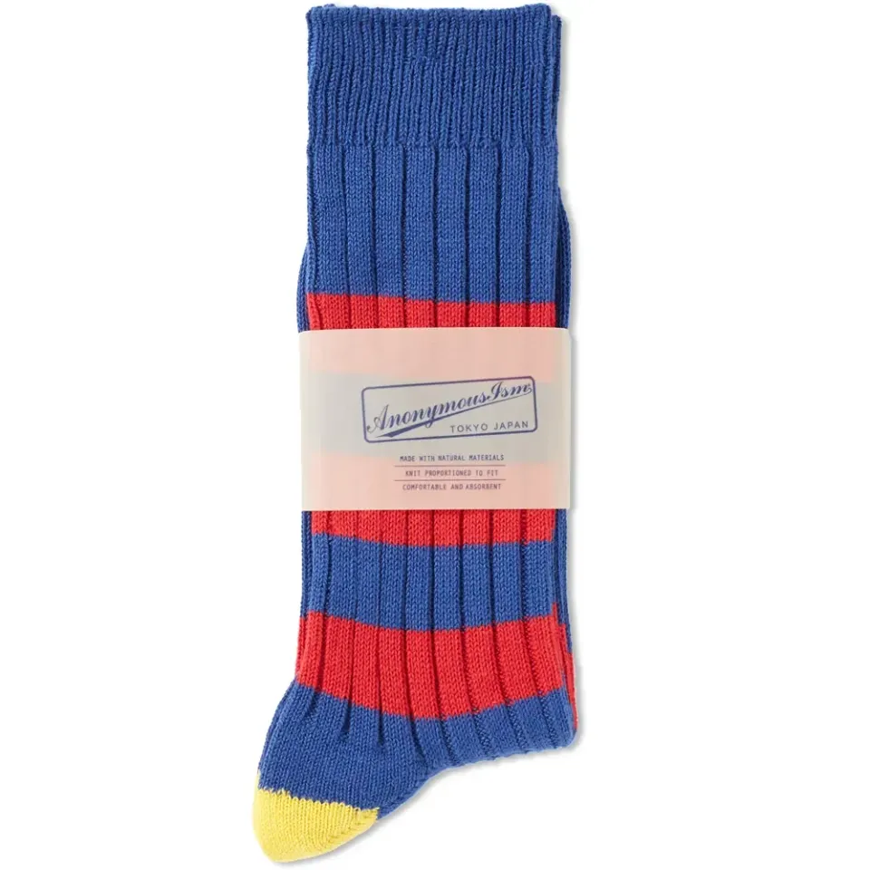 Stripe Crew Sock