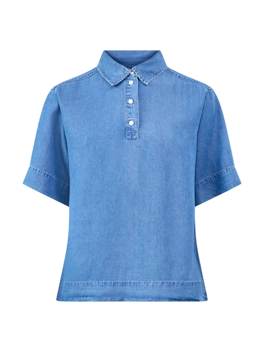 Janna Oversized 2/4 Polo Shirt