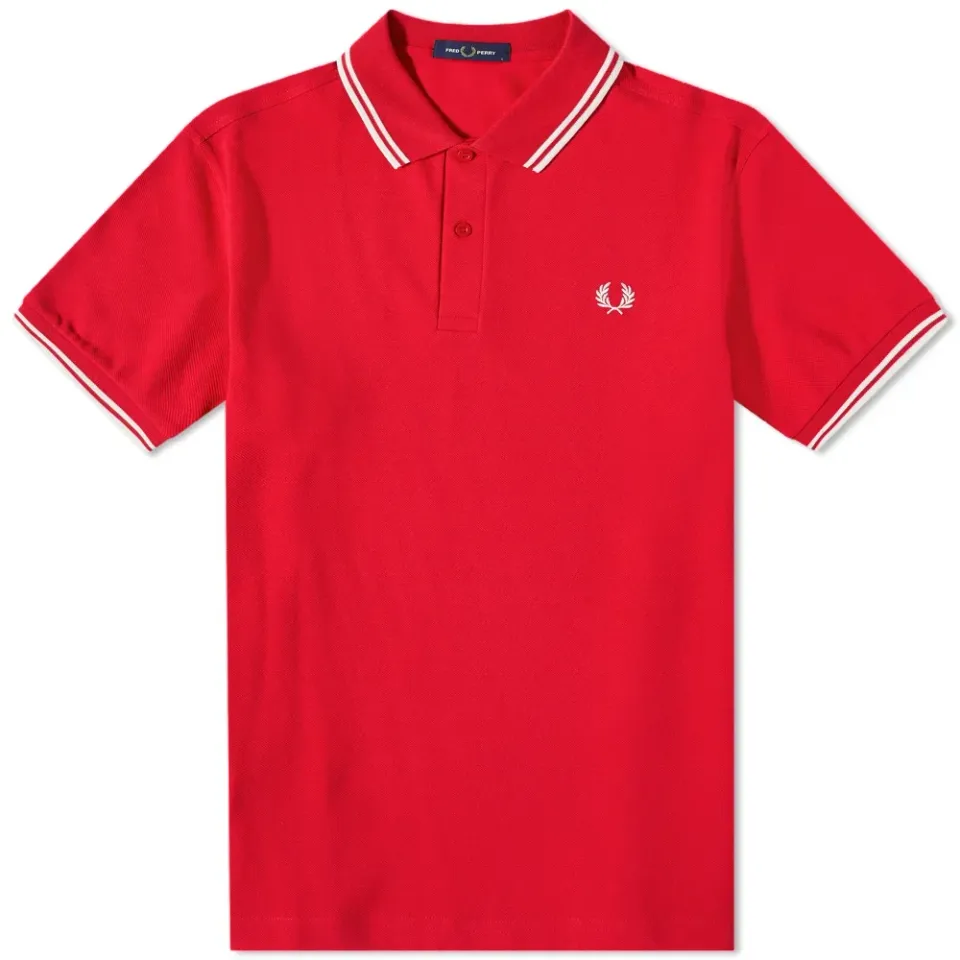 Authentic Slim Fit Twin Tipped Polo