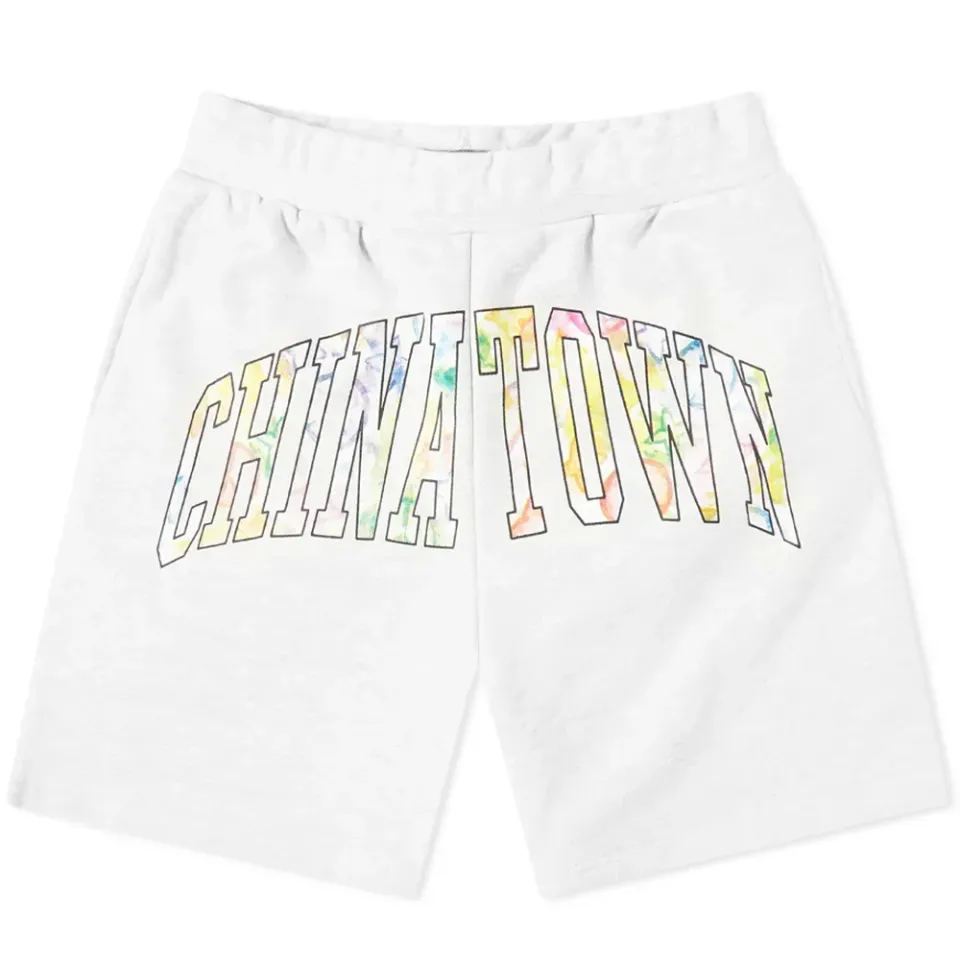 Chinatown Market Watercolour Arc Sweat Short