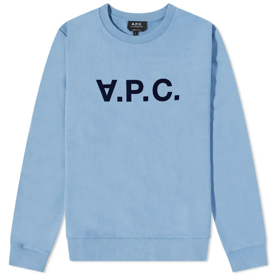 A.P.C Vpc Logo Crew Sweat