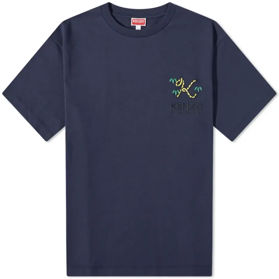 Kenzo Oversized Tiger K Logo T-Shirt