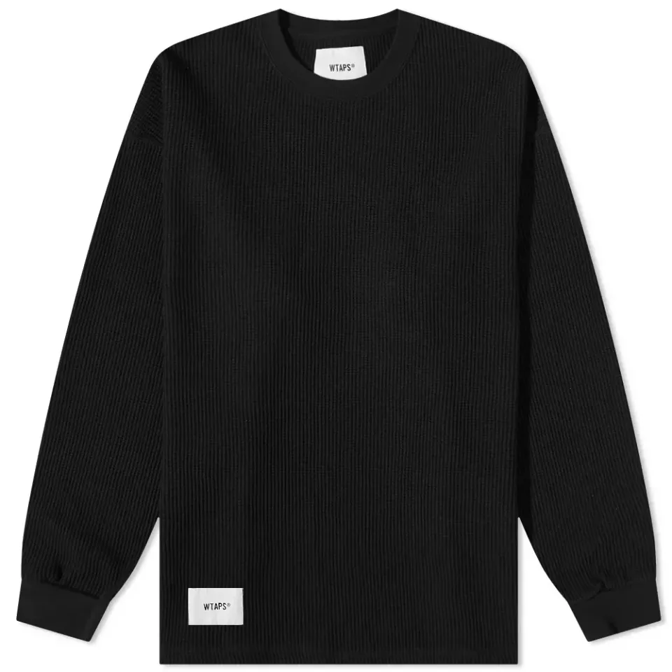 Long Sleeve Waffle T-Shirt