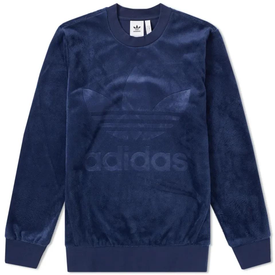 Velour Crew Sweat