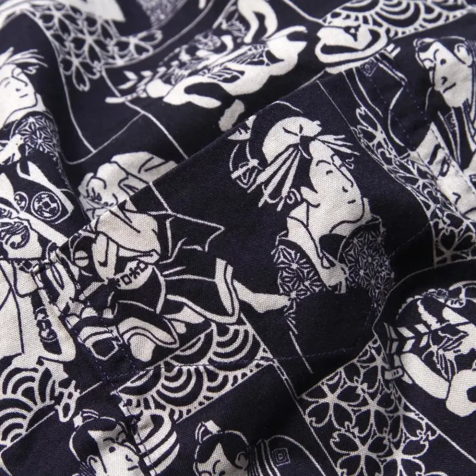 SS Kabuki Print Shirt