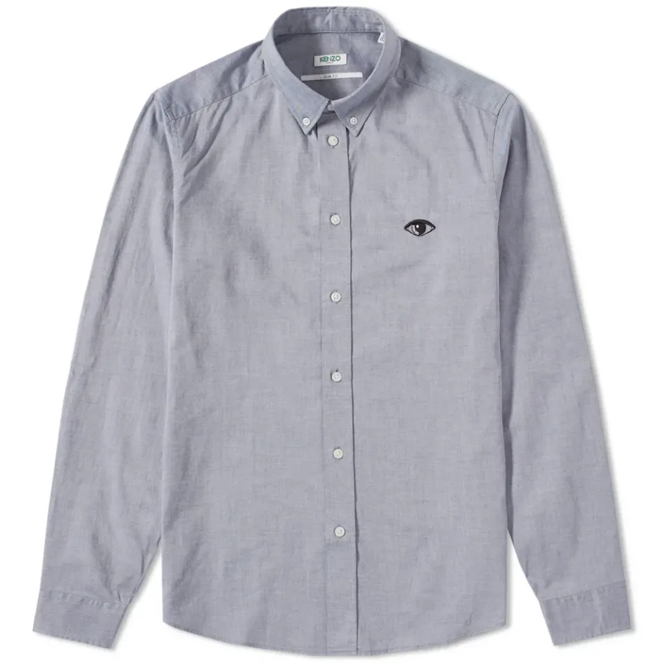 Button Down Small Eye Shirt