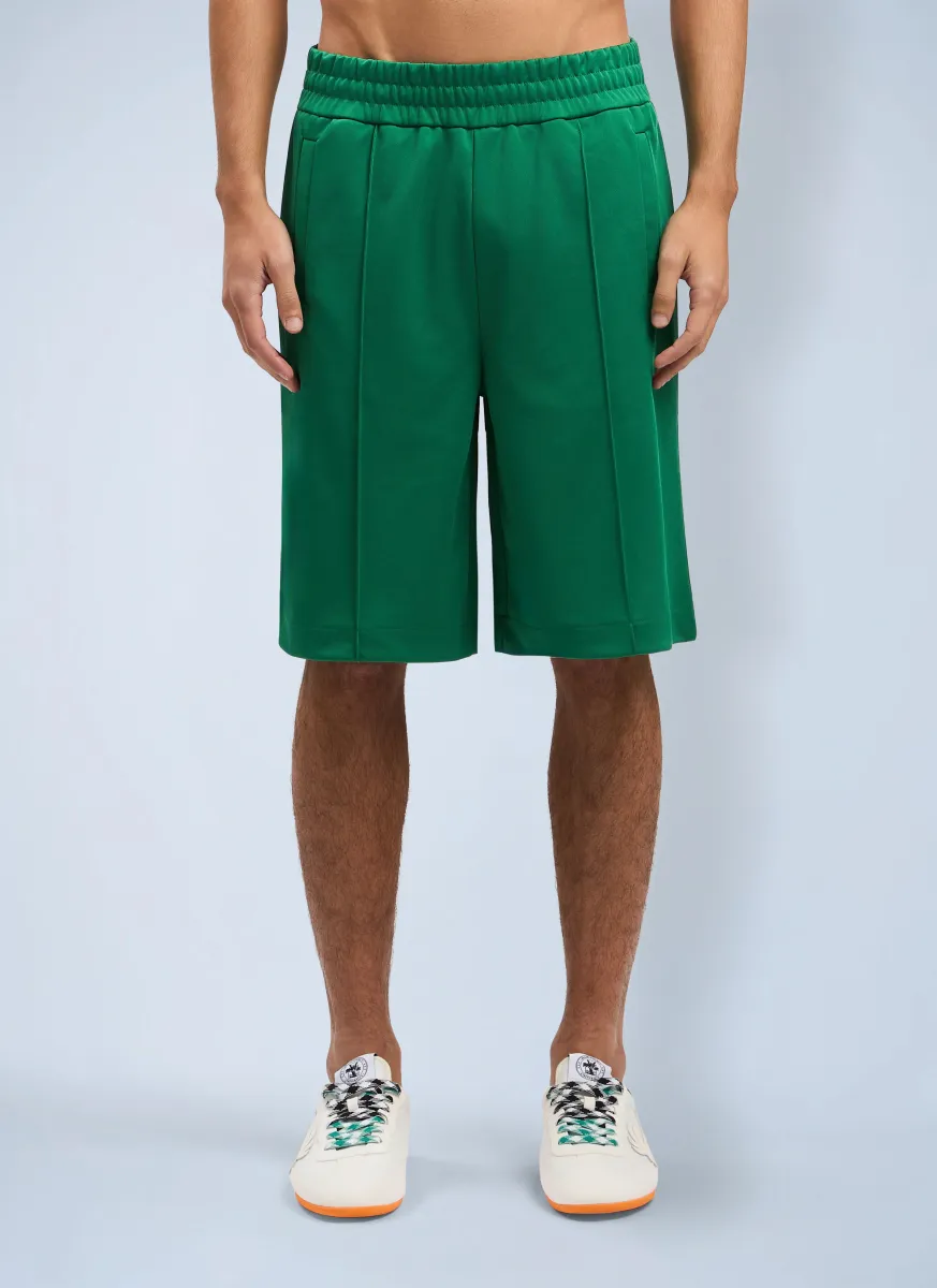 Back Curved Logo Track Shorts