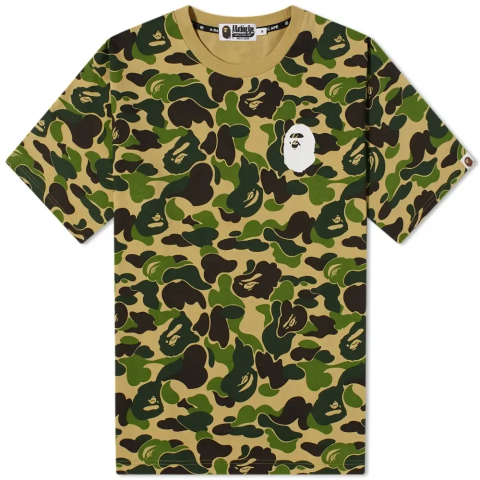 BAPE Big ABC Camo Ape Head Relaxed Fit T-Shirt