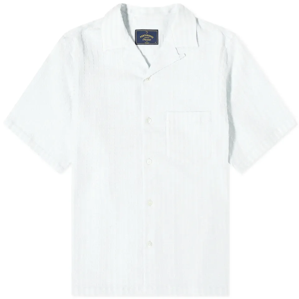 Jacquard Chambray Vacation Shirt