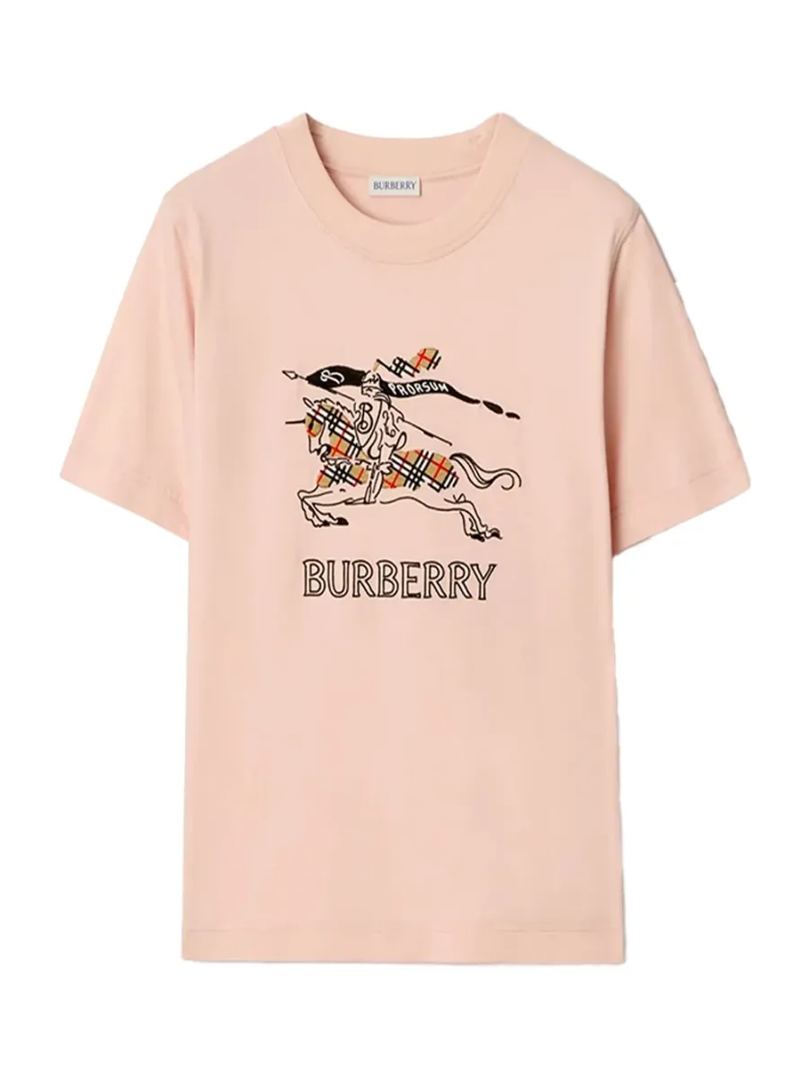 Women EKD Cotton T-Shirt Pink
