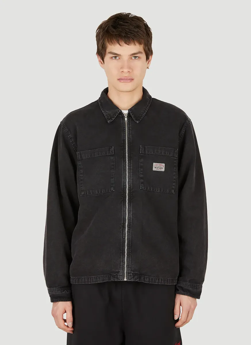 Canvas Zip Overshirt