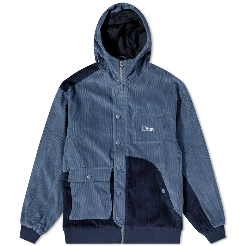 Corduroy Hooded Jacket