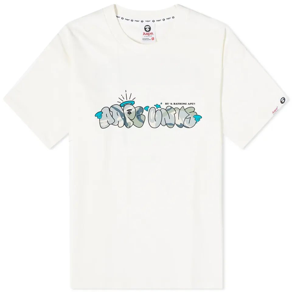 AAPE Virgil Font Khn Camo T-Shirt