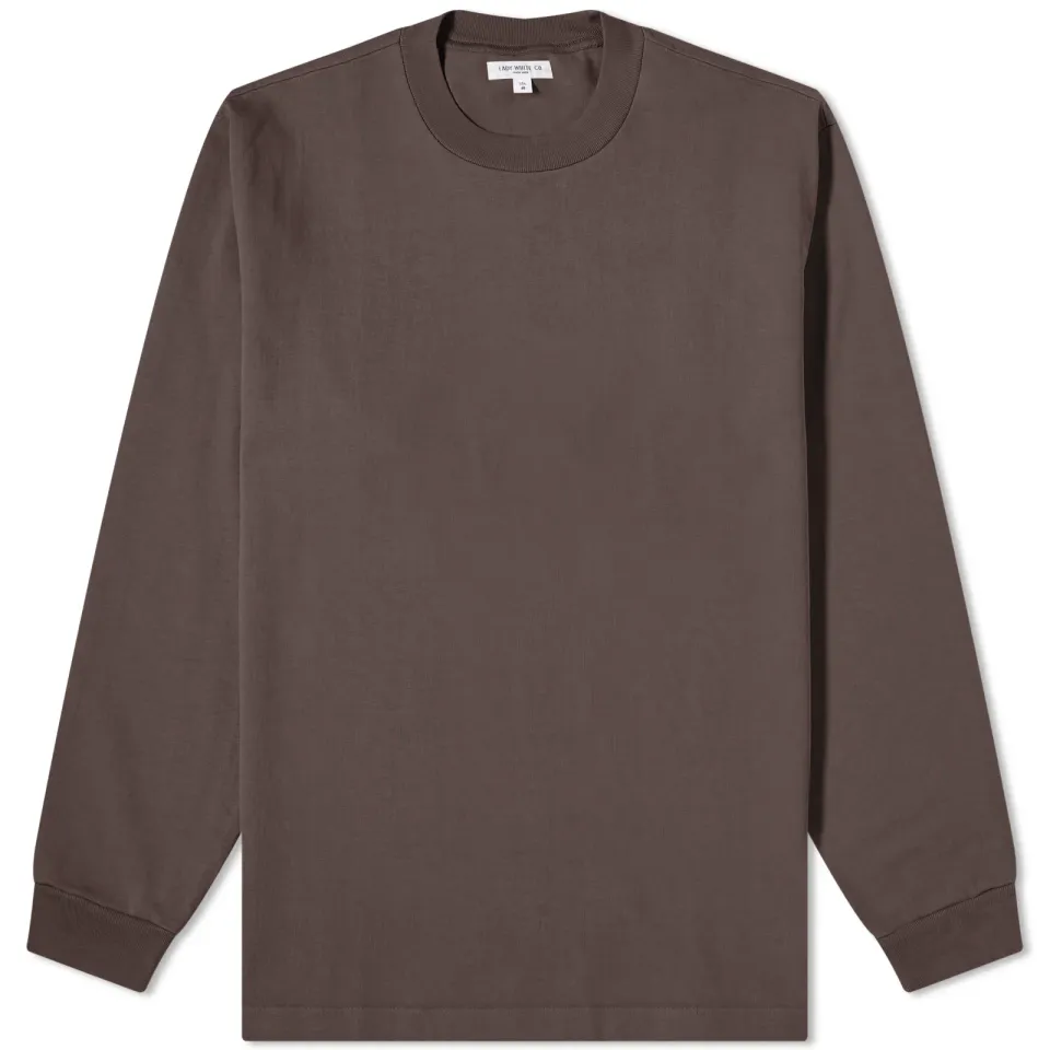 Lady White Co. Long Sleeve Rugby Heavyweight T-Shirt