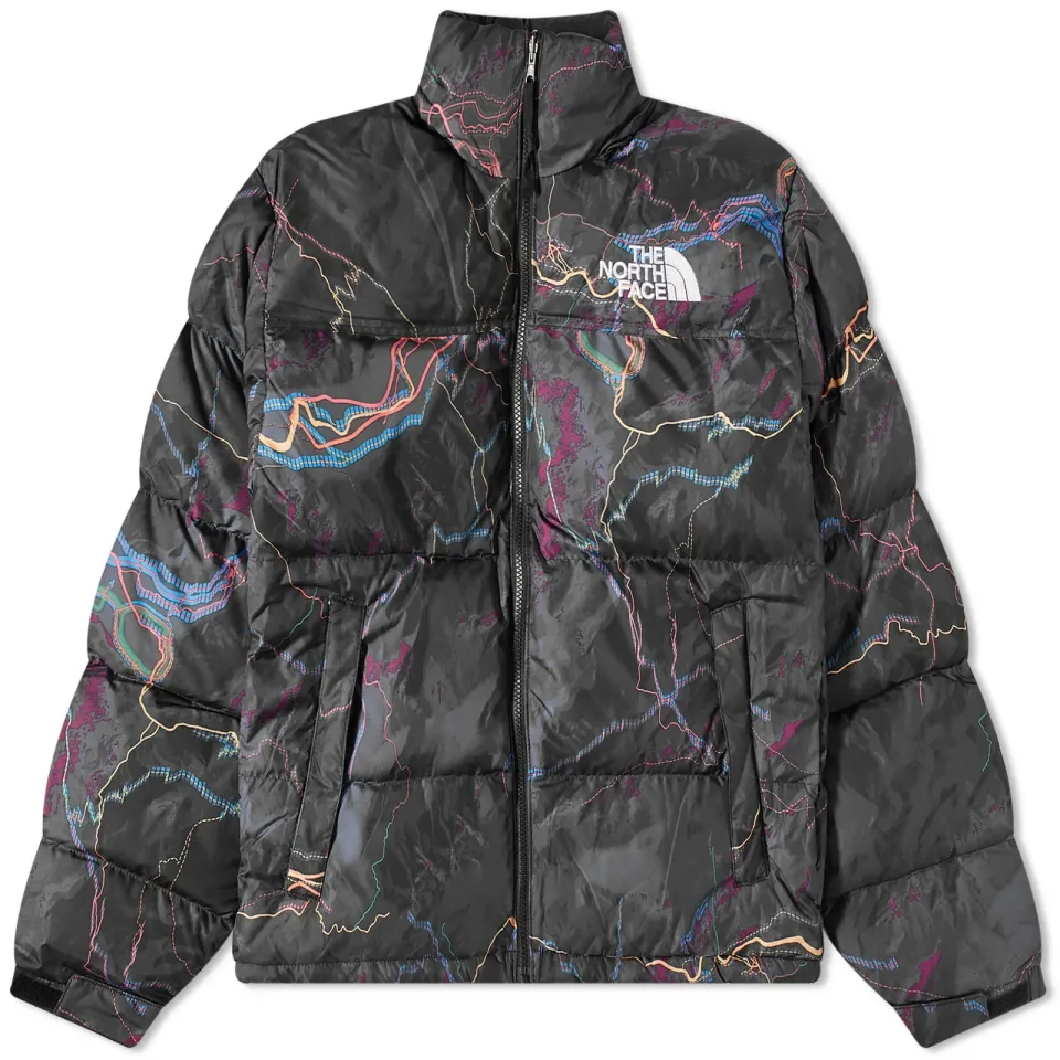 1996 Nuptse Trail Glow Print Jacket