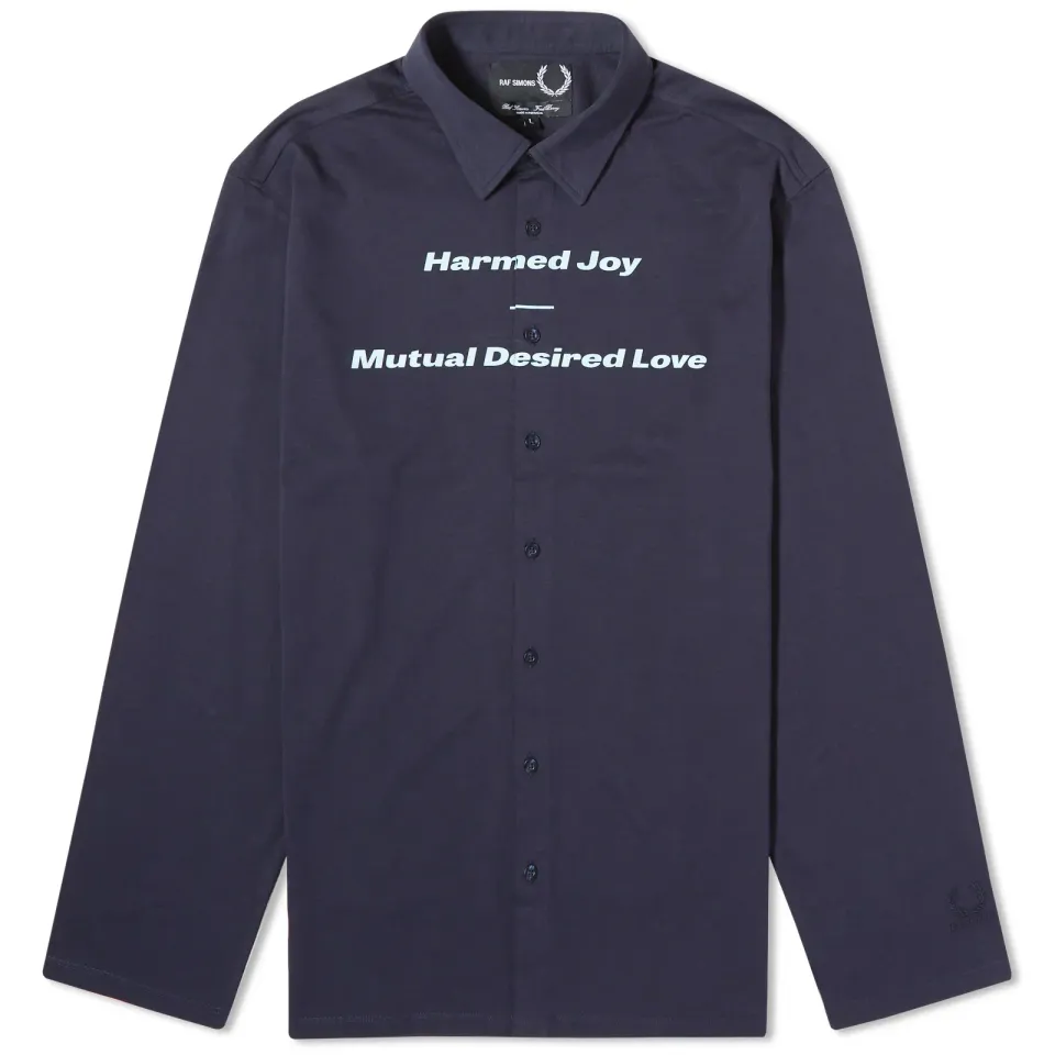 x Raf Simons Printed Jersey Shirt