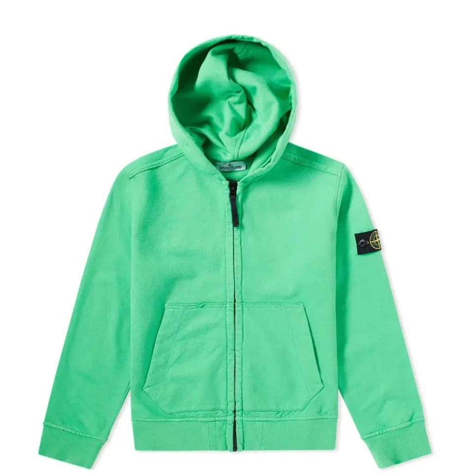 Garment Dyed Zip Hoody