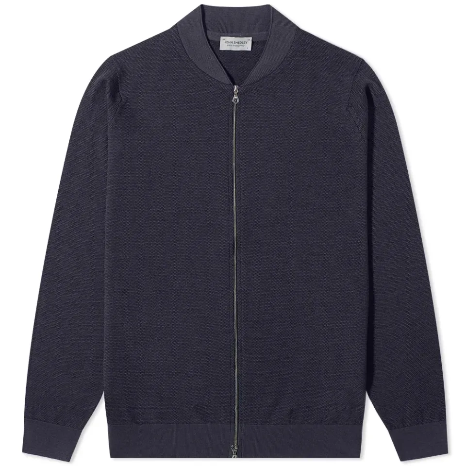 16 Singular Knitted Bomber Jacket