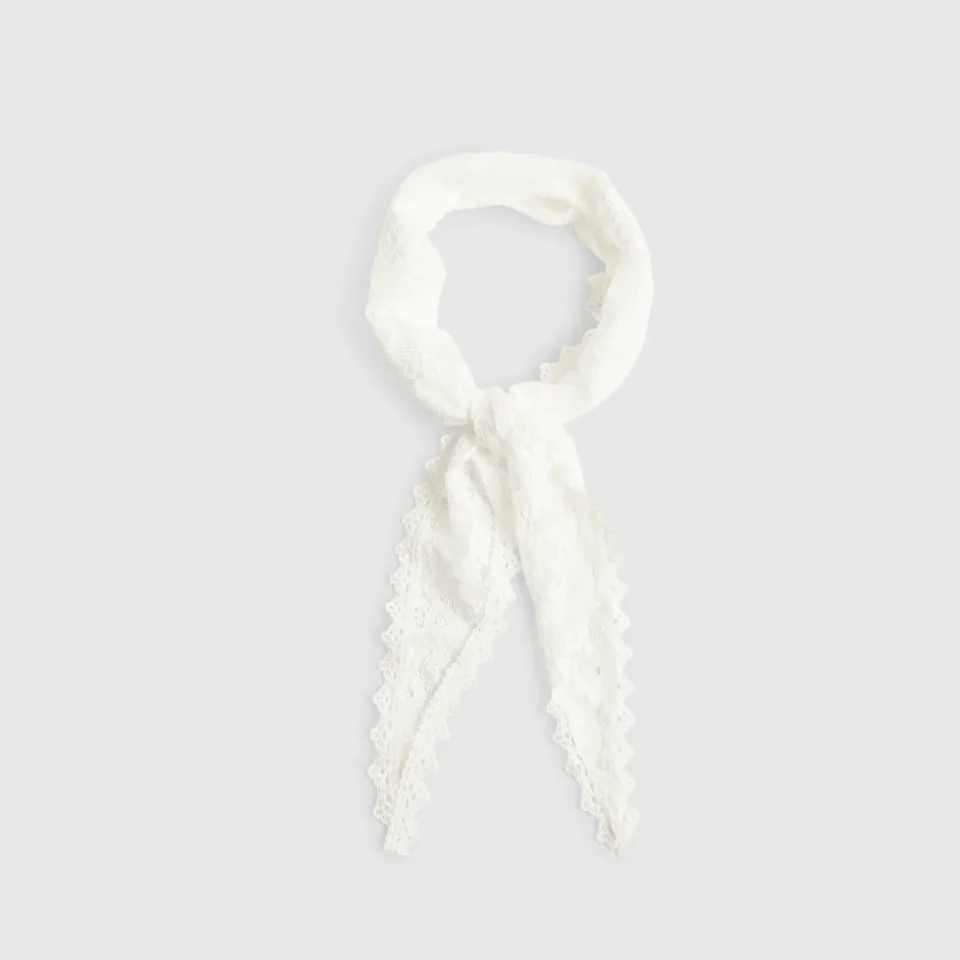 Lace Triangle Scarf