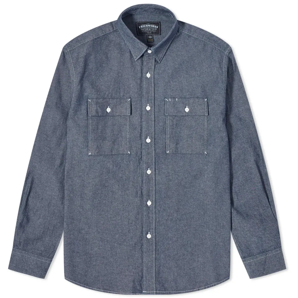 Cigarette Pocket Chambray Shirt