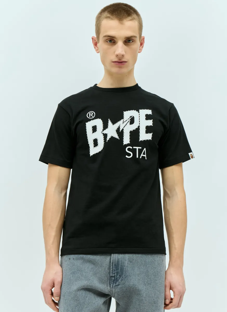Crystal Stone BAPE Logo T-Shirt