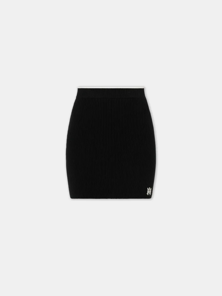 WOMEN - WOMEN'S MA MINI SKIRT - Black