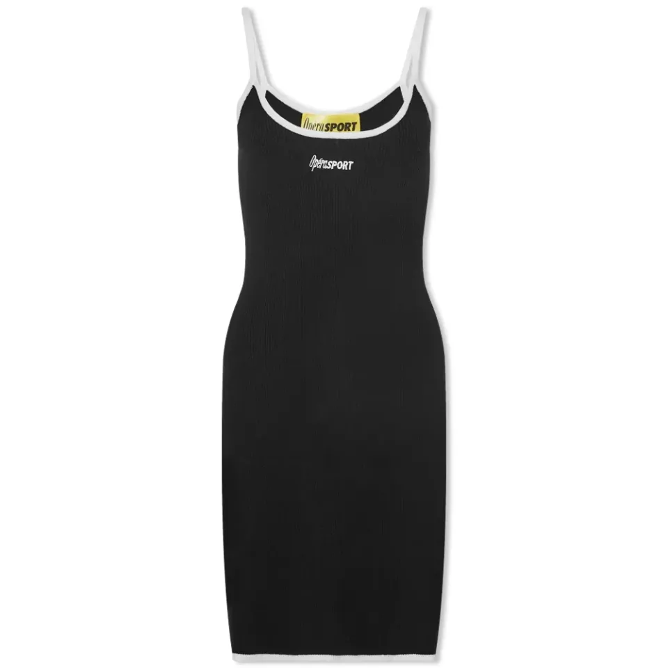 OpéraSPORT Suzanne Rib Knit Tank Dress