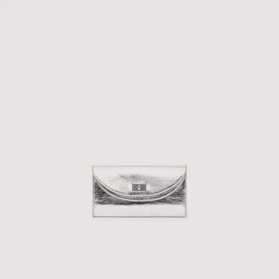 Mambo leather clutch