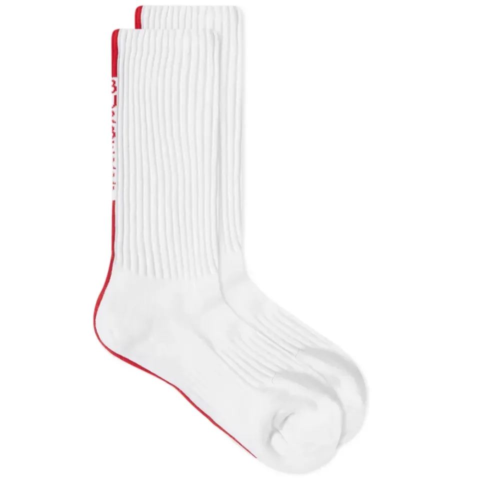 Vertical Logo Sport Sock