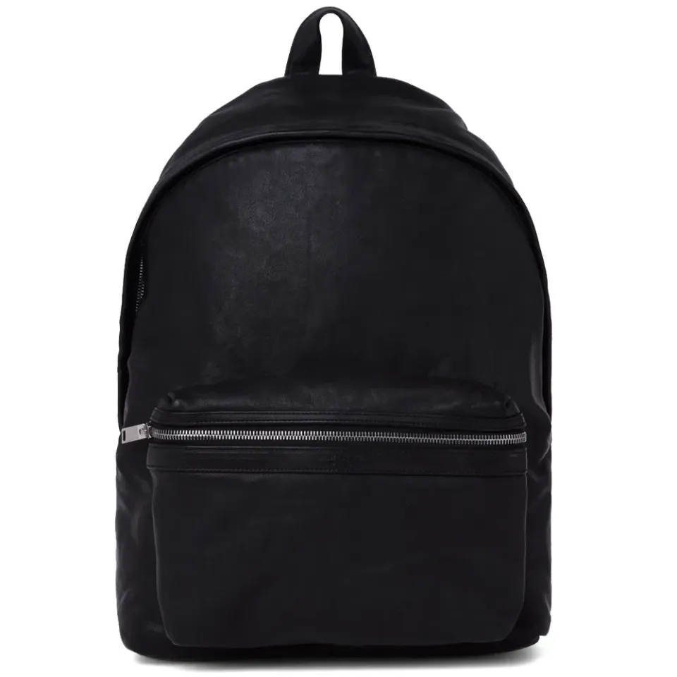 Washed Leather Backpack