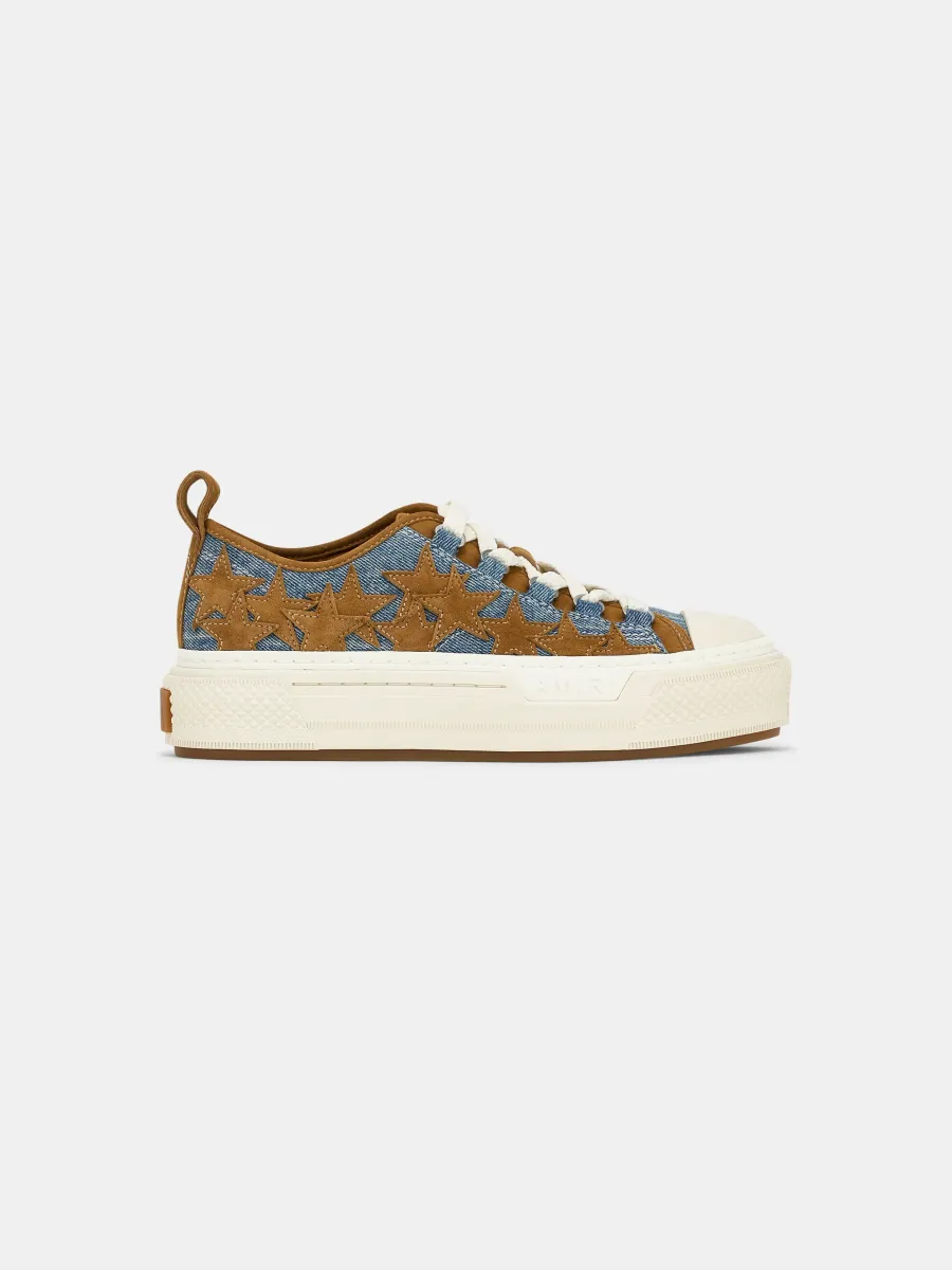 WOMEN - WOMEN'S DENIM STARS COURT LOW - Yellow