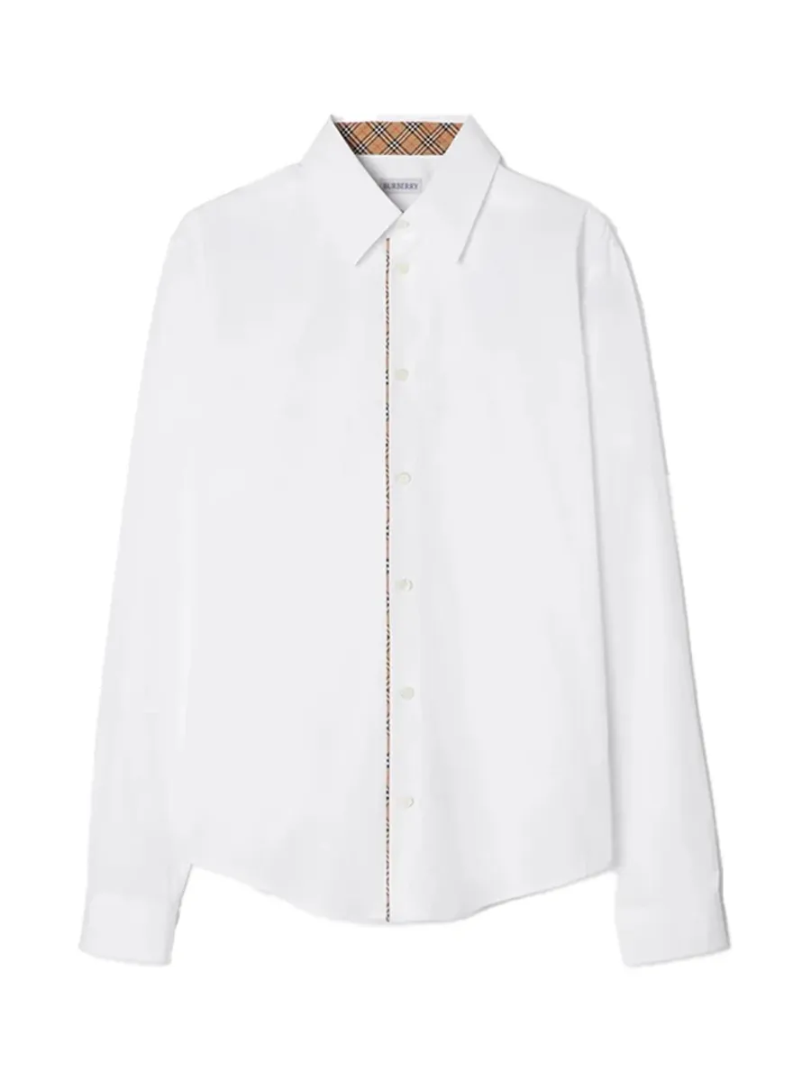 Men Classic Fit Shirt White