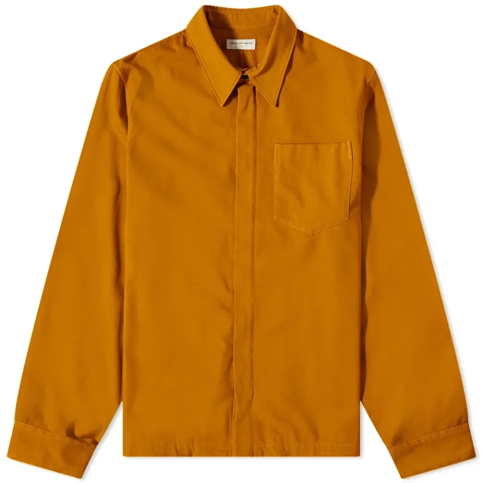 Wool Zip Overshirt