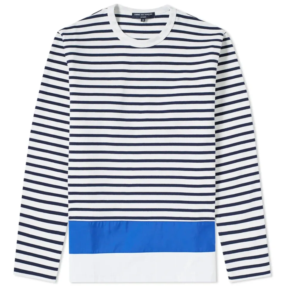 Comme des Garcons Homme Contrast Stripe Tee