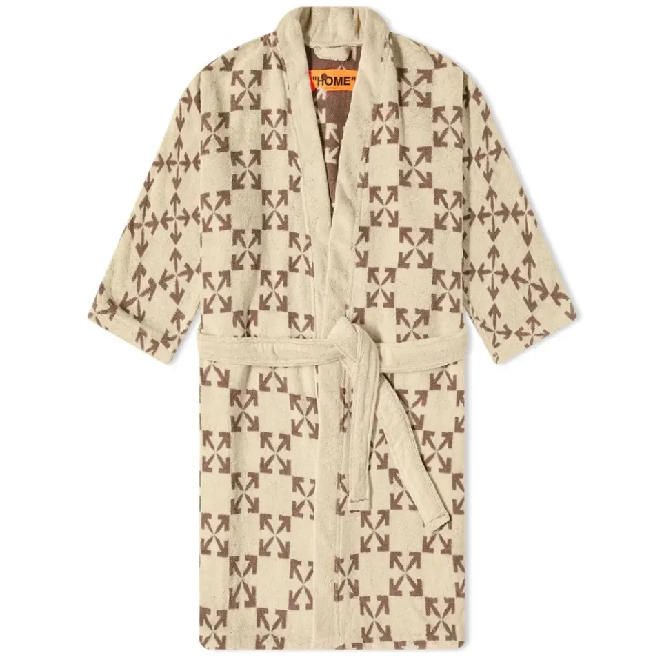Arrow Pattern Bathrobe