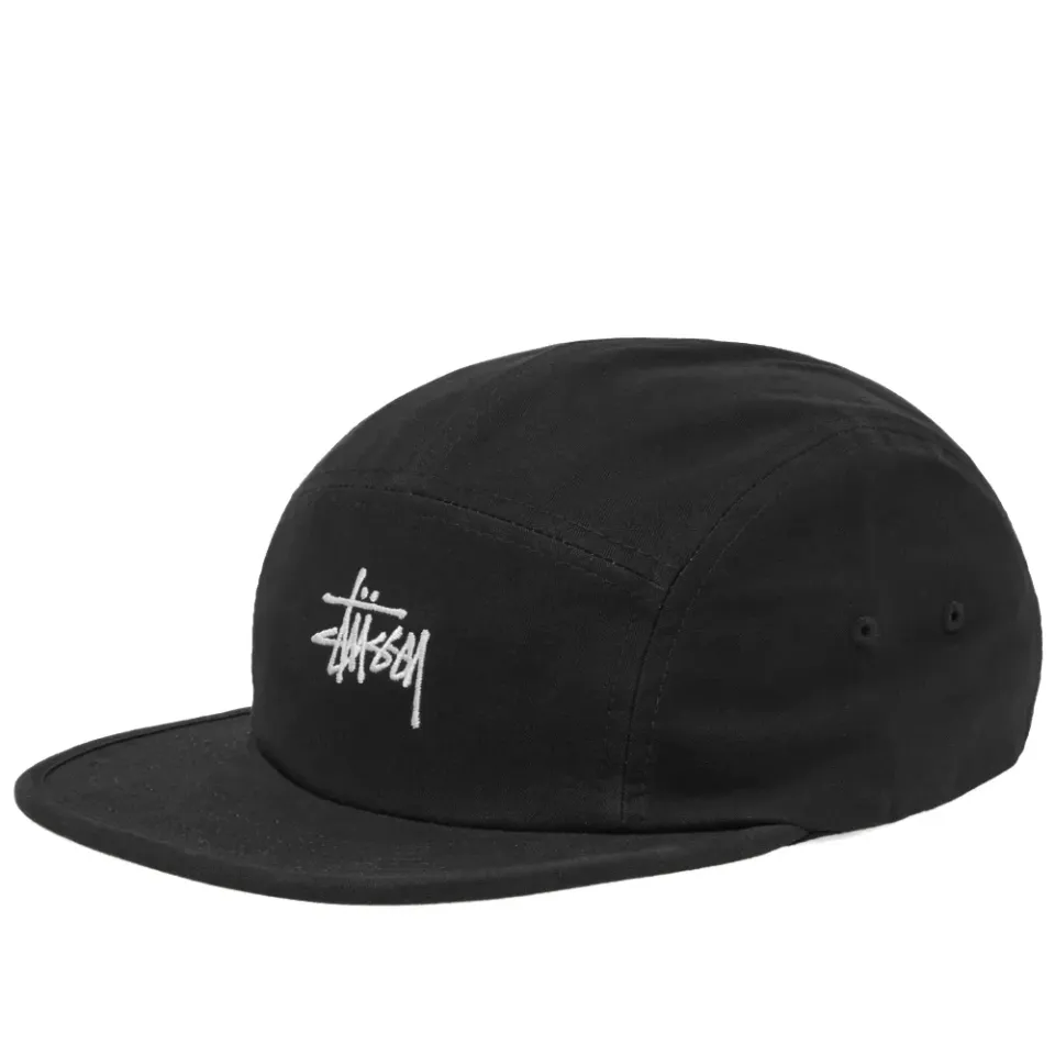 Stock Herringbone Camp Cap