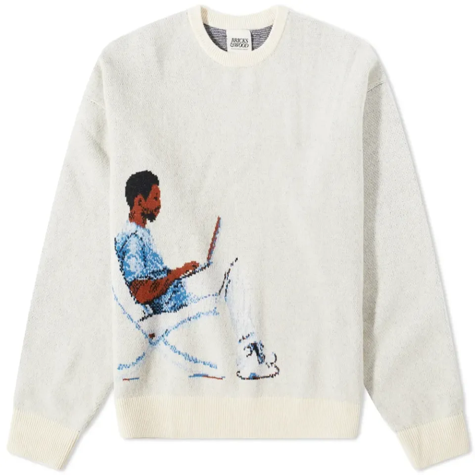 Kobe Intarsia Crew Knit
