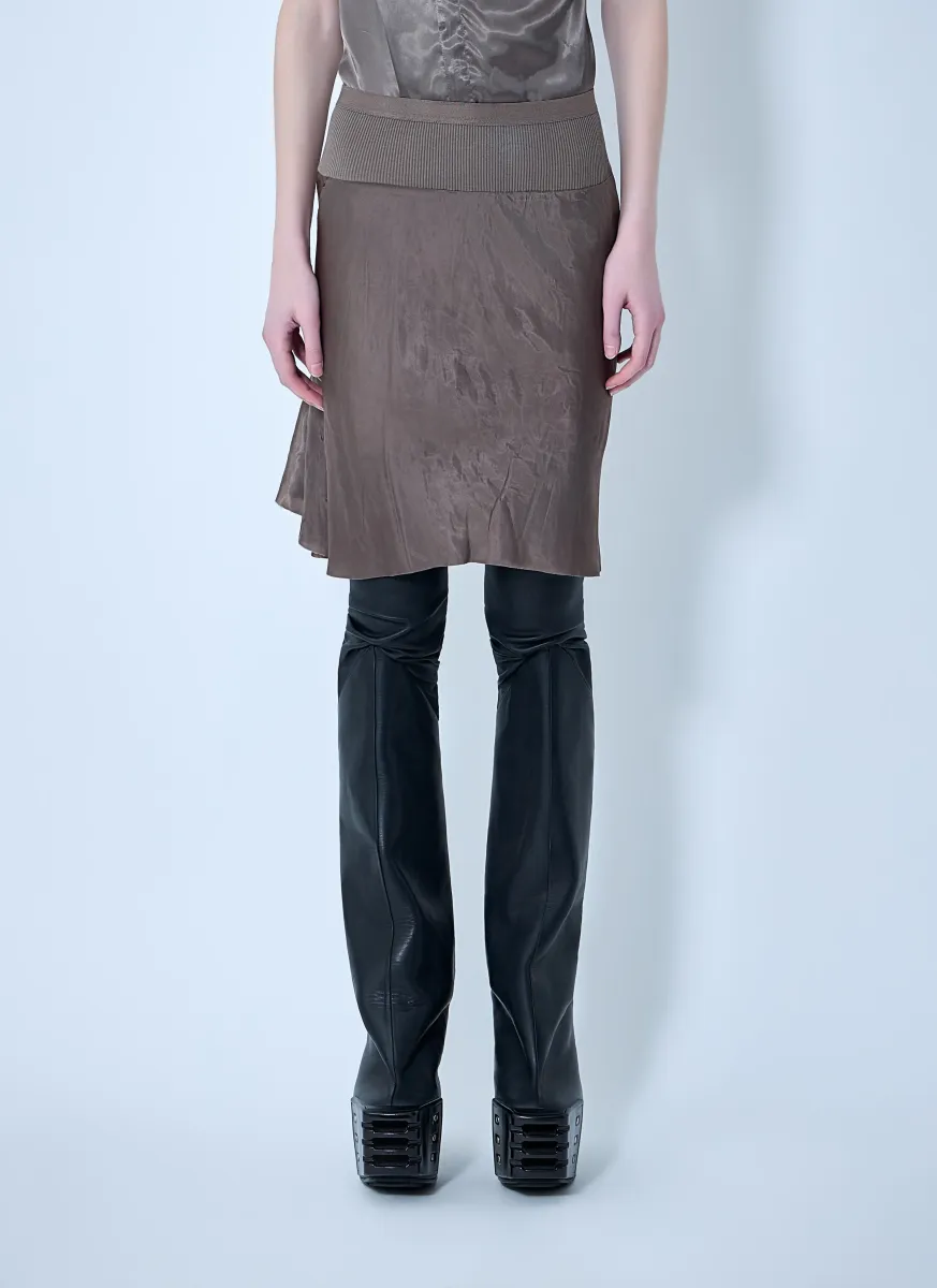 A Line Bias Skirt