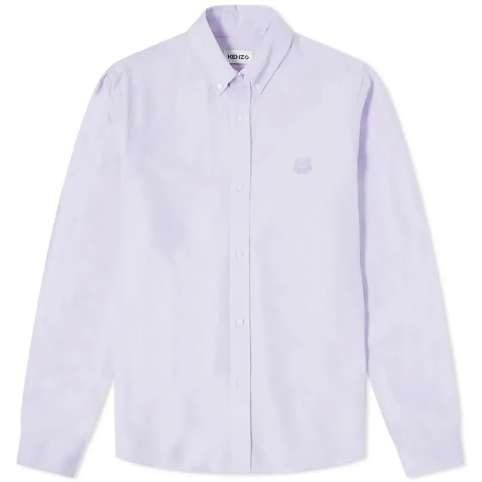 Tiger Crest Oxford Button Down Shirt