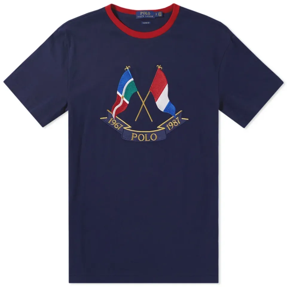 Crossed Flags Tee