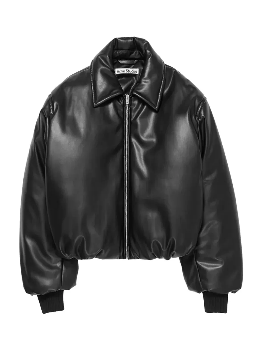 Women Faux Leather jacket Black