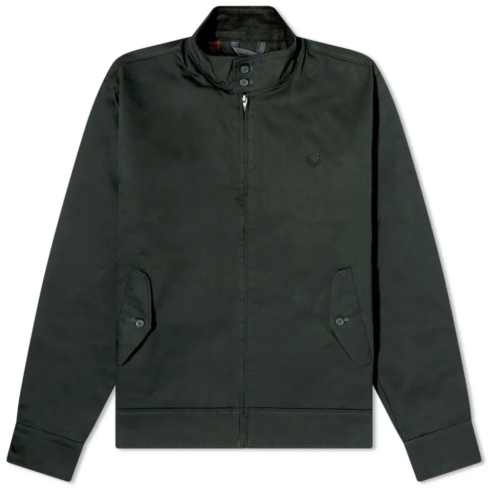 Waxed Harrington Jacket