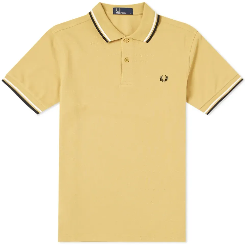 Fred Perry Slim Fit Twin Tipped Polo