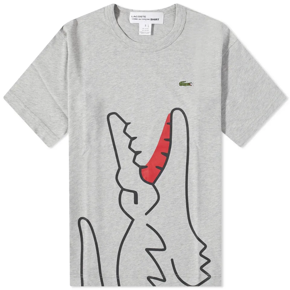 x Lacoste Oversized Croc T-Shirt